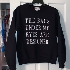 Black and white size xs/s sweatshirt